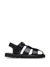 Studio Nicholson Sandom Sandals In Black