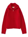 Studio Nicholson Sandos Cardigan In Red