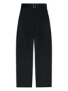 Studio Nicholson Contemporary Wide-leg Trousers Featuring Buckle In Blue