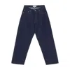 Studio Nicholson Straight-leg Casual Pants In Blue