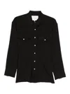 Studio Nicholson Buttoned Pocket Shirt In Black