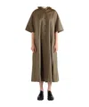 Studio Nicholson Shirt Dress In Brown