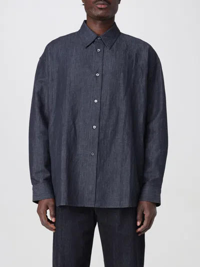 Studio Nicholson Shirt  Men Color Blue