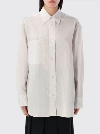 STUDIO NICHOLSON SHIRT STUDIO NICHOLSON WOMAN COLOR BLACK,G96488002