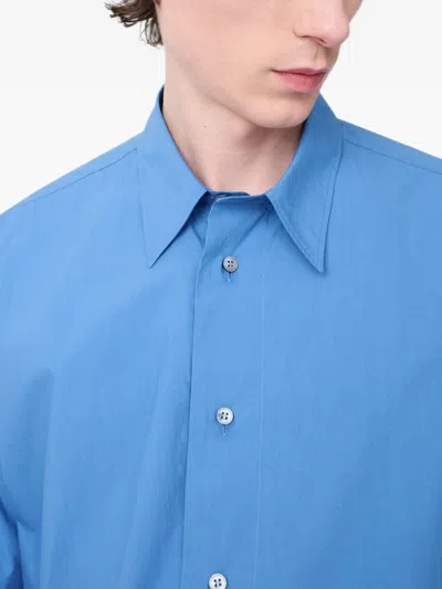 Studio Nicholson Shirts Man In Blu