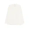 Studio Nicholson Collarless Shirt In White