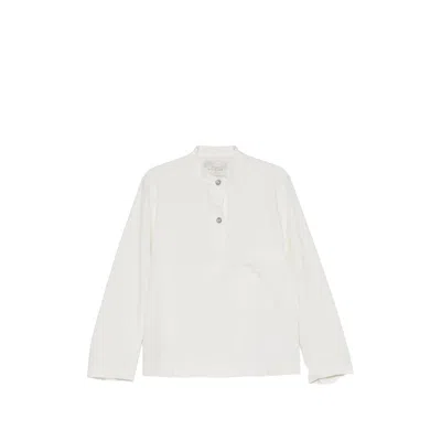Studio Nicholson Shirts White In Brown