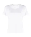 Studio Nicholson Short-sleeve Cotton T-shirt In White