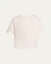 Studio Nicholson Short-sleeve Jersey T-shirt In Optic White