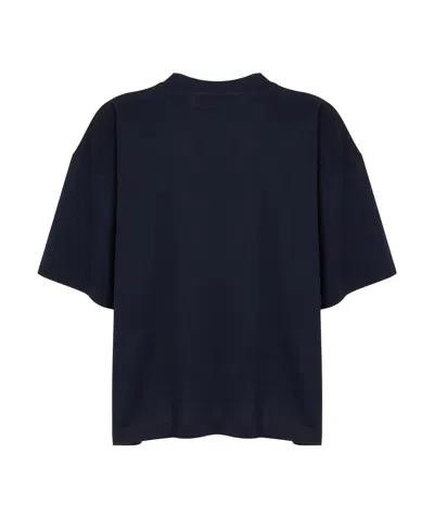 STUDIO NICHOLSON STUDIO NICHOLSON SHORT SLEEVED OVERSIZED T-SHIRT