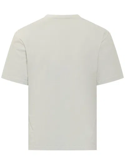 Studio Nicholson Short Sleeve T-shirt In Off White