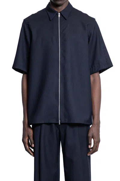 Studio Nicholson Short Sleeves In Blue