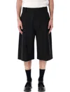 Studio Nicholson Shorts Black In Black