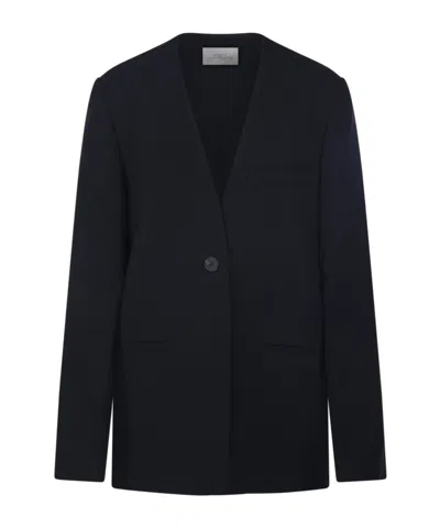 Studio Nicholson Single-breasted Blazer In Black