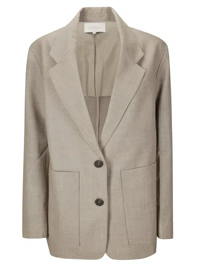 Studio Nicholson Single-breasted Blazer In Neutral