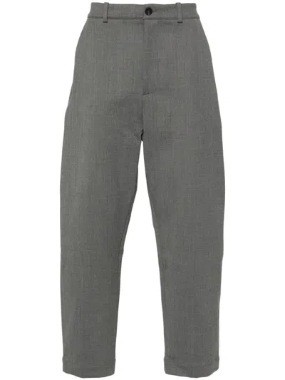 STUDIO NICHOLSON STUDIO NICHOLSON SINGLE PLEAT TAPERED PANT CLOTHING