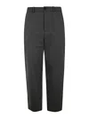 Studio Nicholson Single Pleat Tapered Pant In Grey