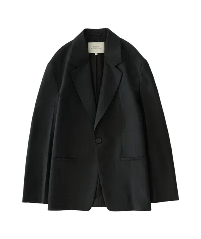 Studio Nicholson Single-breasted Blazer In Black