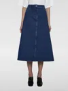 Studio Nicholson Skirt In 靛蓝色