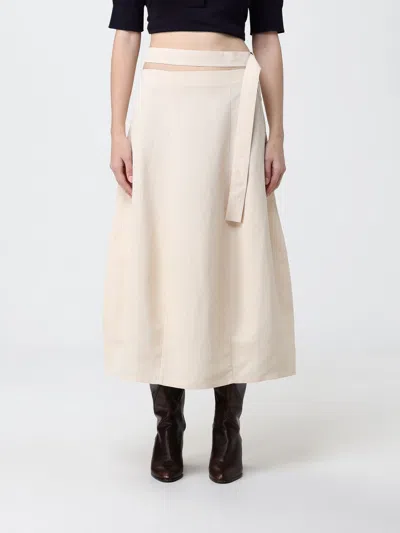 Studio Nicholson Skirt Woman In Neutral