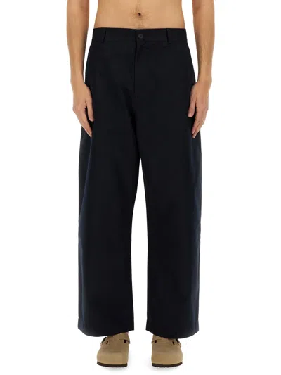 STUDIO NICHOLSON SLIM CURVED PANTS