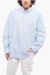 Studio Nicholson Solid Color Ruskin Shirt With Button-down Collar