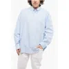 Studio Nicholson Solid Color Ruskin Shirt With Button-down Collar