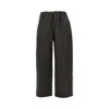 Studio Nicholson Drawstring Trousers In Black