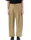Studio Nicholson Sorte Pants In Tan