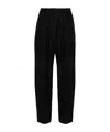 Studio Nicholson Sperro High-waist Tapered Trousers In Black