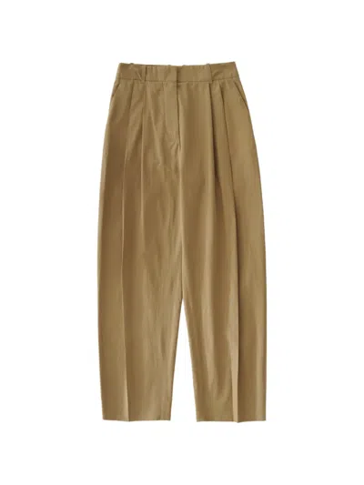 Studio Nicholson Sperro Trousers In Brown