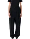 Studio Nicholson Sperro Wool Pants In Black