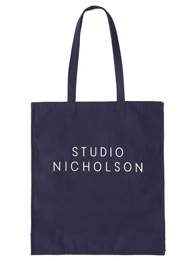 Studio Nicholson Standard Tote Dark Navy