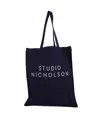 Studio Nicholson Standard. Tote. Snw.217 In Blue