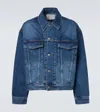 Studio Nicholson Stein Denim Jacket In Blue