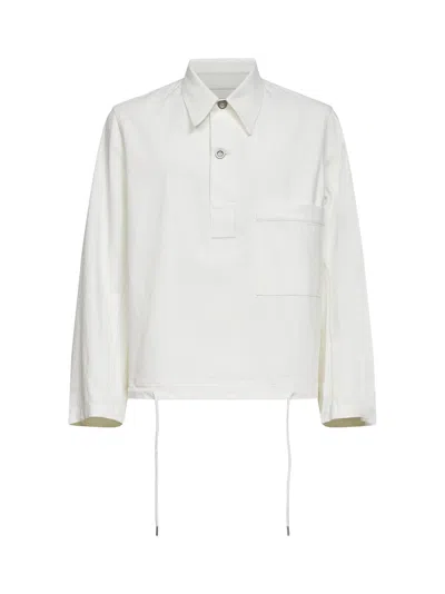 STUDIO NICHOLSON STUDIO NICHOLSON STOWE POCKET POLO SHIRT