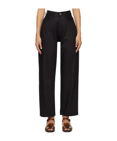 Studio Nicholson Black Ruthe Selvedge Jeans