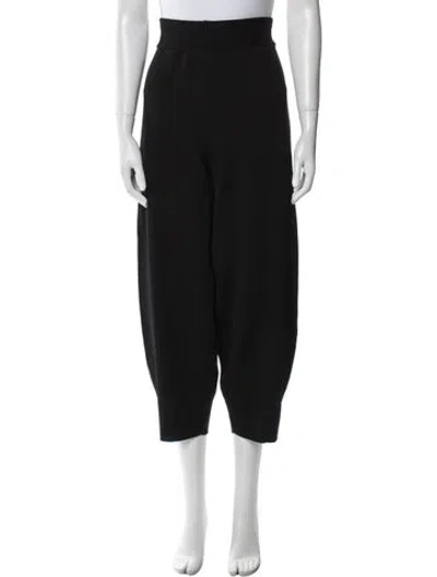 Pre-owned Studio Nicholson Straight Leg Pants In Black