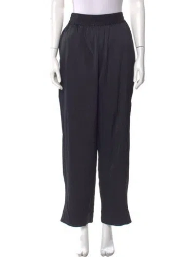 Pre-owned Studio Nicholson Straight Leg Pants In Blue