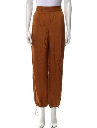 Pre-owned Studio Nicholson Straight Leg Pants W/ Tags In Orange