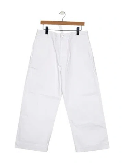 Pre-owned Studio Nicholson Straight-leg Jeans In Blue