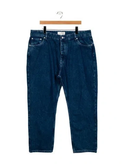 Pre-owned Studio Nicholson Straight-leg Jeans W/ Tags In Blue