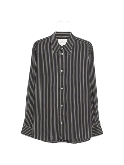 Studio Nicholson Striped Button Shirt In Multi