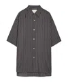 Studio Nicholson Striped Shirt In Multi