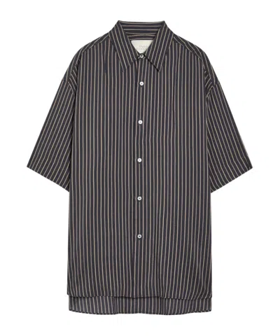 Studio Nicholson Striped Shirt In Multi