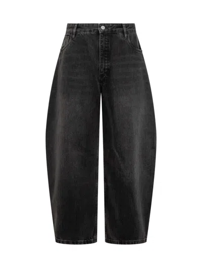 Studio Nicholson Black Barrel Fit Jeans