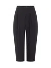 Studio Nicholson Wide Leg Pants In Black
