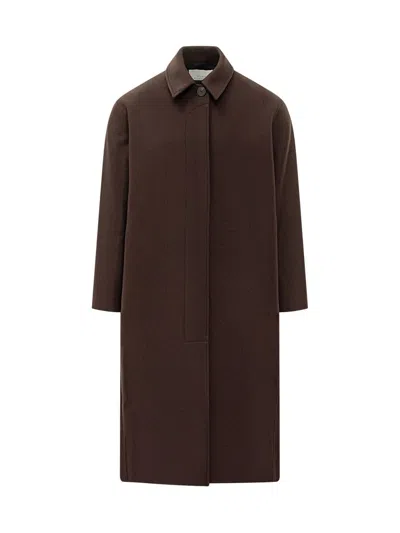 Studio Nicholson Brown Wool Coat