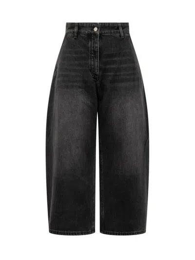 Studio Nicholson Jeans Wide-leg In Black
