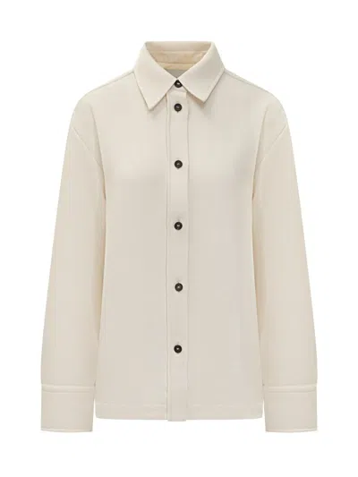 Studio Nicholson Minimal Shirt In Neutral